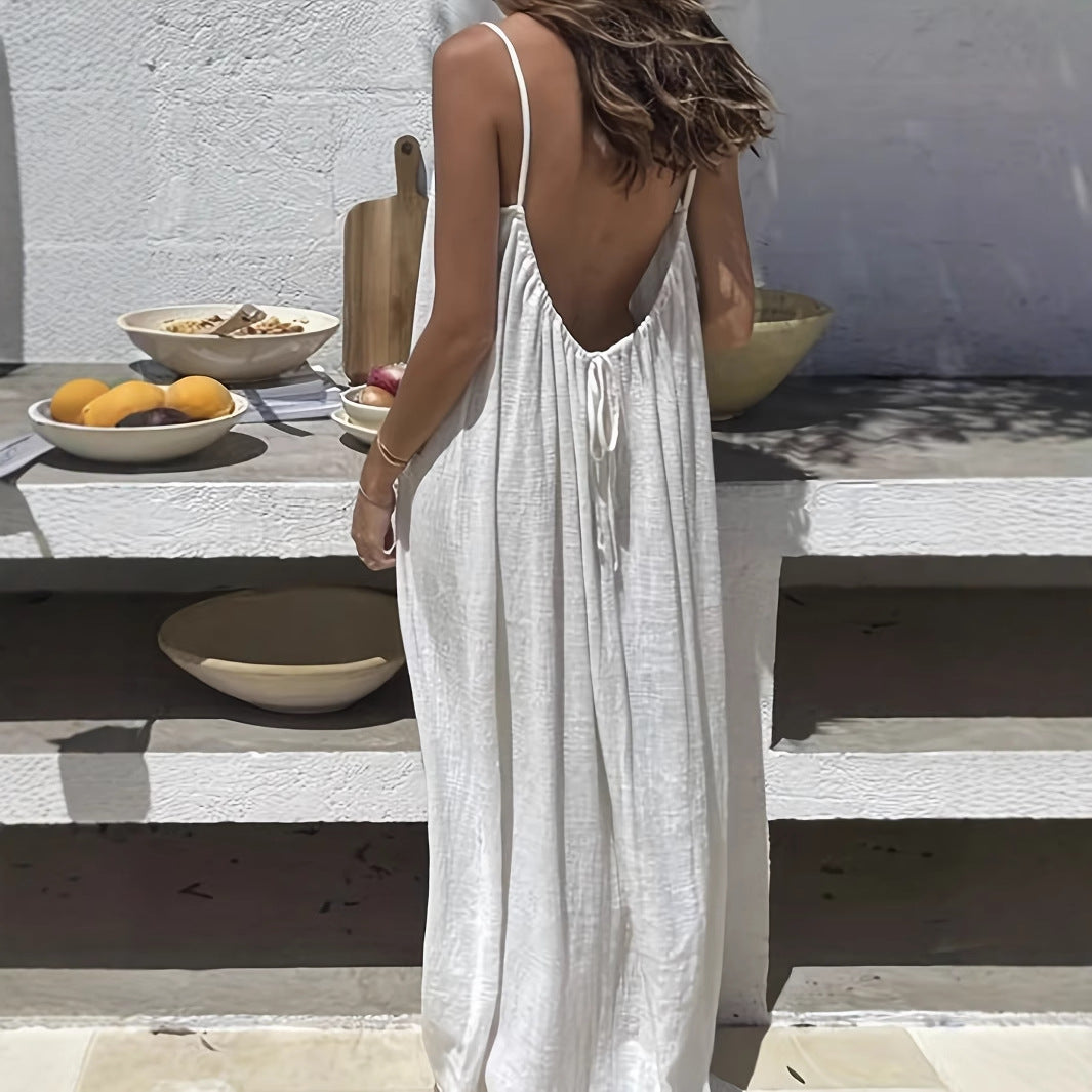 Victoria Backless Cami Dress