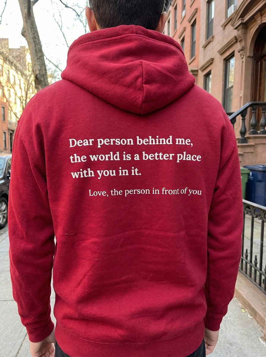 Dear Person Behind Me Hoodie