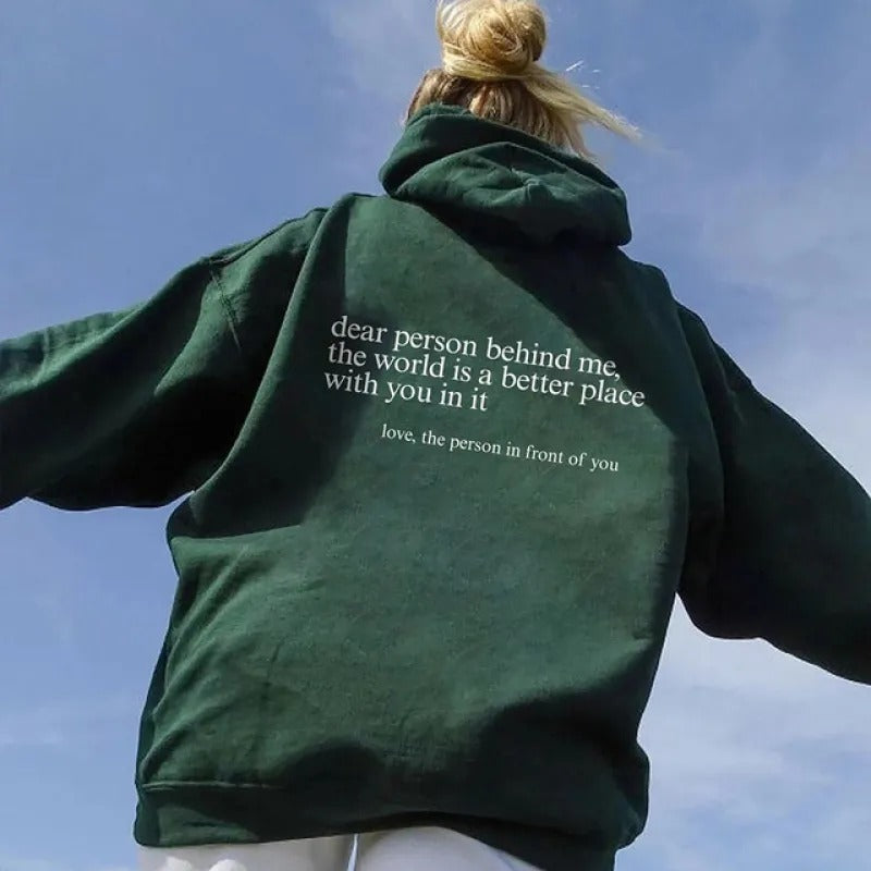 Dear Person Behind Me Hoodie